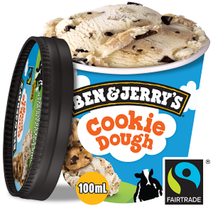 Сладолед Ben&Jerry Ванилия с бисквити
