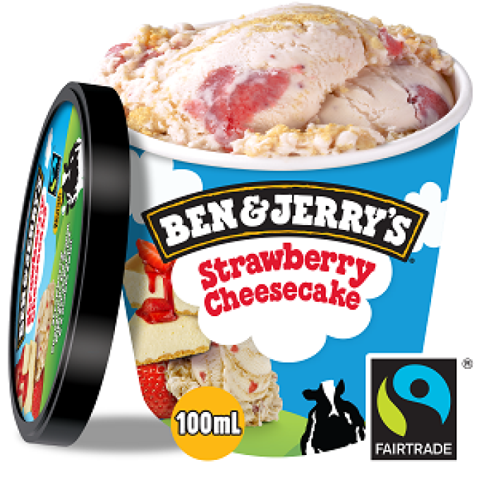 Сладолед Ben&Jerry Ягодов чийзкейк